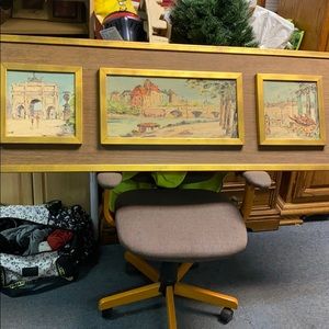 Vintage Original Signed Fred Roner Oil Painting